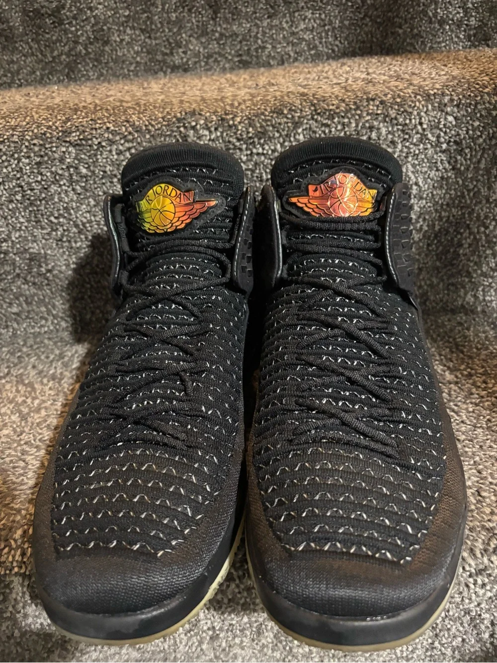 Air Jordan 32 Black Cat size 12.5 men authentic